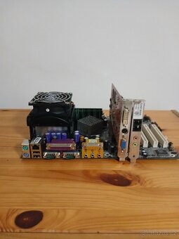 Asus deska + procesor + zdroj 500w - 2