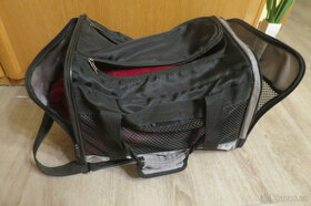 Černá lehká cestovní taška na psa - 2