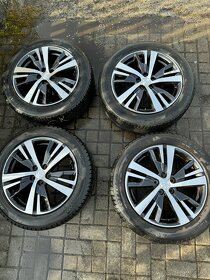 ORIGINÁL Alu Peugeot 5008/3008 5x114.3, R18 - vč. pneu - 2