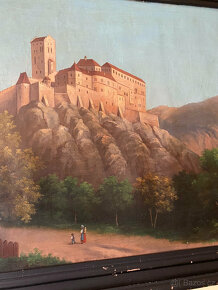 Obraz hradu Karlštejn - 2