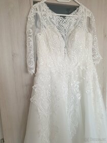 Krásné svatební šaty 36-38 - 2