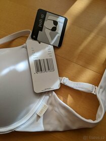 Podprsenka Sassa 75B bílá push-up - 2