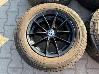 4x al kola 5x112 16 + pneu letní 205/65 R16C - 2