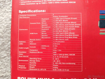 KVM prepinac Roline Star - 2