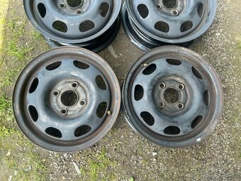 4 ks plechových disků VW, Škoda 13" 4x100 et35 - 2