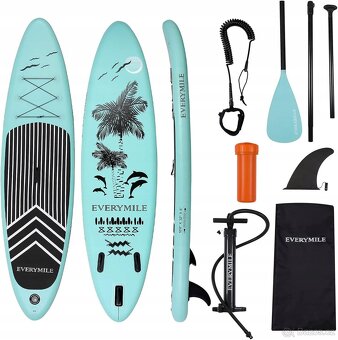 SUP Paddleboard 320cm NOVÝ// RŮŽOVÁ A MODRÁ BARVA - 2