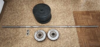 Nakládací činka 70kg - 2