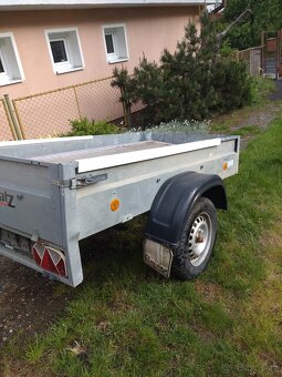 Přívěsný vozík Pongratz LPA 206 U bez PP - 2