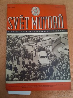 2 x Svět motorů rok 1956 - 2