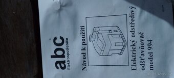 Elektrický odšťavňovač - 2