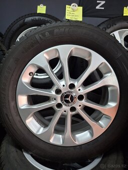Alu kola Mercedes, R17 + zimní pneu 215/60 R17 - 2