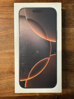 Nový iPhone 16 Pro Max 1TB - pouštní titan - 2