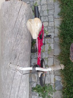 Dětské kolo 16" růžové - 2