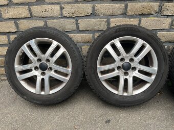 Alu kola VW R16 + zimní pneu Barum Polaris 205/55 - 2