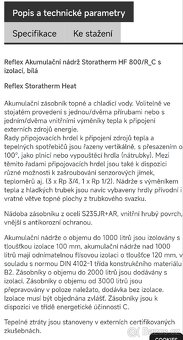 Akumulační nadoba 800l zateplena - 2