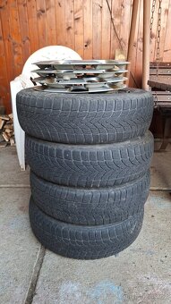 4x plechova kola (5x100, r14) na Fabia I. - 2