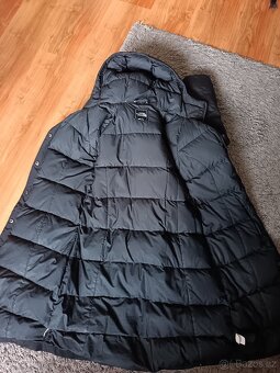Luxusní péřový kabát,parka Thé North face xs - 2