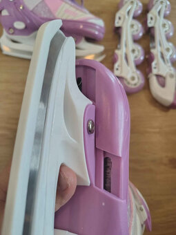 Dětské nastavitelné brusle 2v1, vel. 35-38 - 2