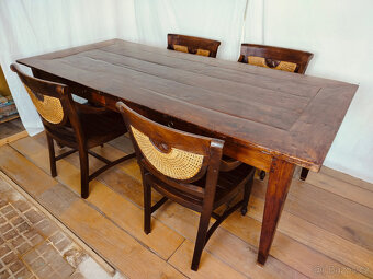 Jídelní stůl rustikální TEAK - 2