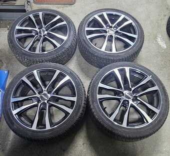 Alu kola 4x100 R17 Zimní Pneu 205/45/R17 88 V - 2
