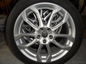 Prodám  AL.disky s letními pneu Pirelli 195/55 R20 na Renau - 2