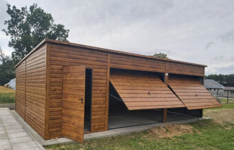 Plechová garáž 8x6 - 2