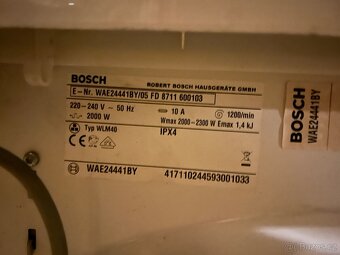 Pračka Bosch Maxx7 na náhradní dily - 2