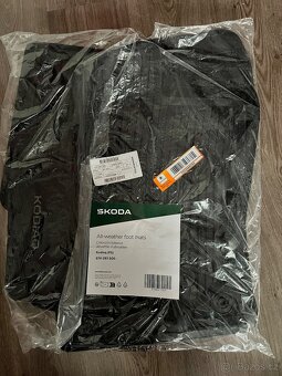 Celoroční koberce Škoda Kodiaq II originál - 2