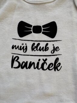 Dětské body Baník Ostrava (vel. 86/92) - 2