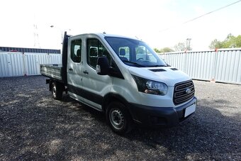 FORD TRANSIT 7MÍST DVOJKABINA VALNÍK 2,0TDCI - 2