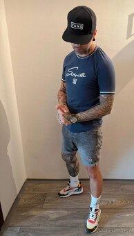 Triko Siksilk modré - 2