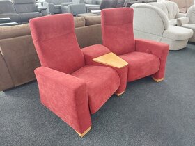LUXUSNÍ GAUČ KINO TV SEDÁKY -  HIMOLLA® - TOP STAV. - 2