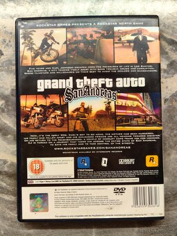 Grand Theft Auto San Andreas UK ps2 - 2