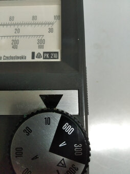 Klešťový ampermetr 10-600A AC - 2
