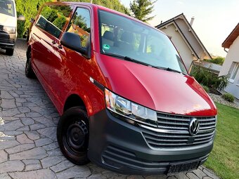 VW Transporter T6.1 LONG-135 tis.km-DPH-barva RED Multivan - 2