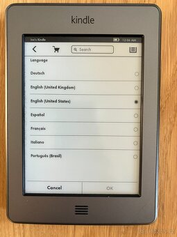 Čtečka Amazon Kindle Touch - 2