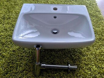 Umyvadlo Geberit Selnova Square 55cm vč sifonu a výpusti - 2
