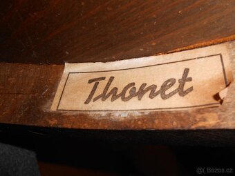 Starožitný nábytek ,židle a stůl Thonet - 2