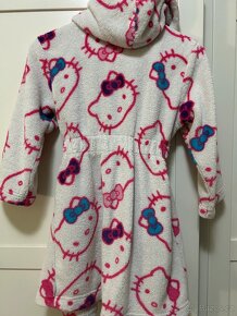 Župan hello kitty velikost 5-6 let - 2