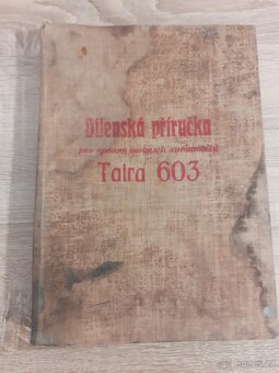 Dílenská příručka Tatra 603 - 2