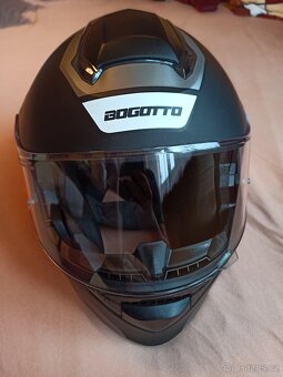 motopřilba BOGOTTO V271BT, výklopná, interkom - 2