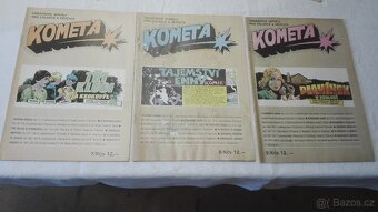 Časopisy Kometa - 11 ks - pro sběratele - 2