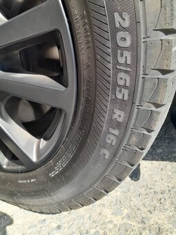 Alu kola na Ford Transit MK 7 nebo Custom + zimní pneu 70% - 2
