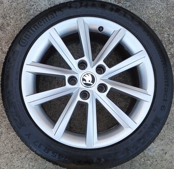Disky originální Škoda Octavia III 5x112 R17 Teron - 2