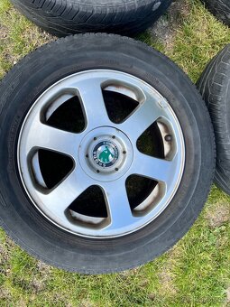 Alu disky 5x100 Škoda Octavia Fabia VW - 2