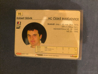 Hokejová Karta - Robert Slávik APS 94/95 - 2
