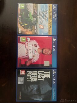 PlayStation 4 - 500GB + hry. - 2