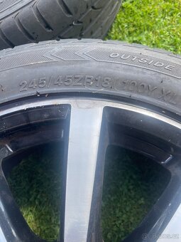 Alu kola R18 245/45 - prodám/vyměním - 2