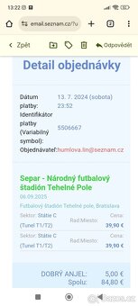 Separ - Tehelné pole 10.10.2025 - 2