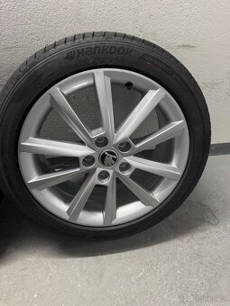 17" alu kola Teron - OCTAVIA 3 Zánovní - LETNí - 2